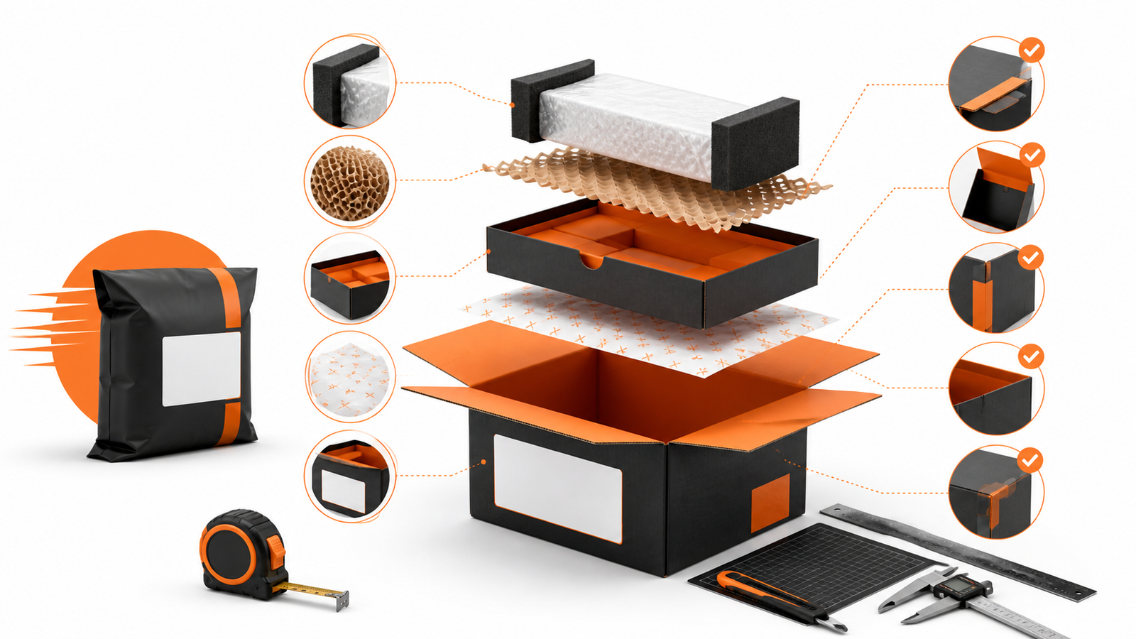Protective ecommerce packaging layers and quality checks, GPTWala guide